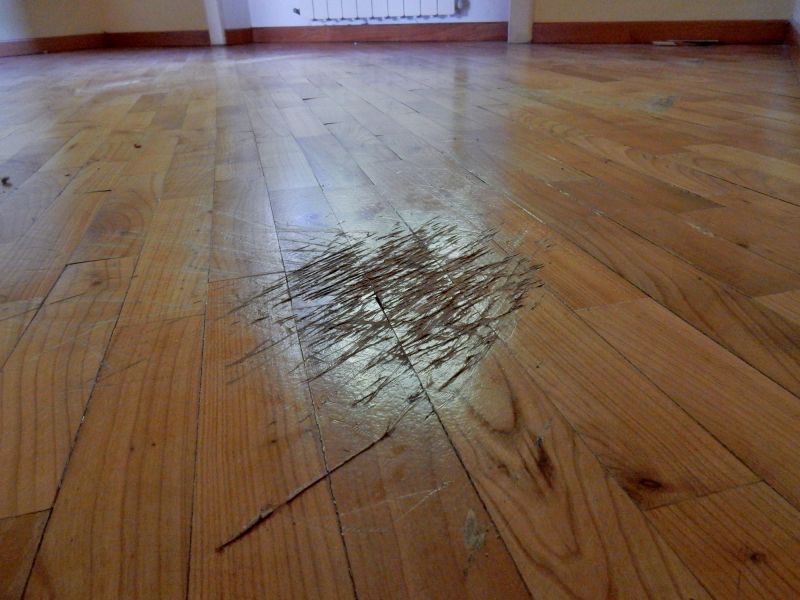 Cabin Floor Refinishing in Alpharetta, GA