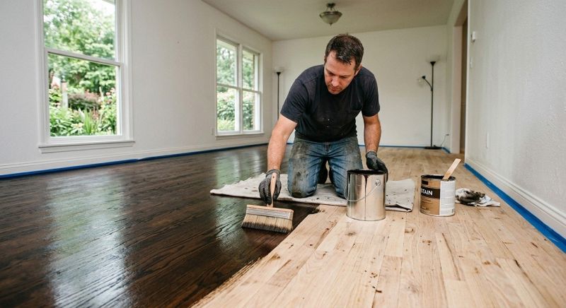 Floor Staining Service in Olathe, KS