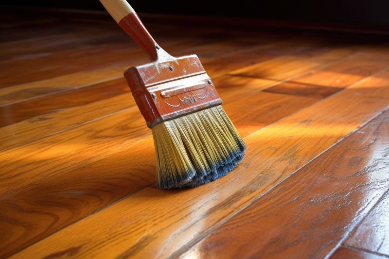 Maple Floor Staining in Overland Park, KS